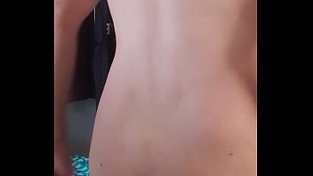 Preview 4 of Ebony Ass Messy - Yellow Thong and G-string T-back bikini underware boy