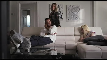Preview 1 of Brazer Mom Help Her Daughter - Big cock ts emma rose shemale anal