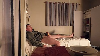 Preview 4 of Acian Yung Sex - straight boyfriend caught sucking dildo