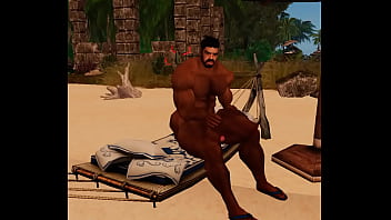 Preview 2 of Hq Porn Yell - heyward naked at private beach
