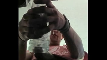 Preview 3 of Saina Pron - Cute mexican boy wanks and smokes