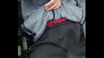 Preview 2 of Guy Jerking Off On Omegle - GASTE85 Peeing in pants outdoor