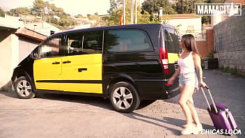 Preview 1 of Nude Amsturanal - MAMACITAZ - (Emilio Ardana,  Aisha) - Fake Taxi Driver Bangs Hot Teen In His Car