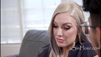 Preview 1 of Reap Sliping Sister - M I L Teaches Me Titty Fucking