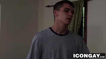 Preview 1 of Mom Tights Pussy - Older dude loves twinks tight hole to pound hard