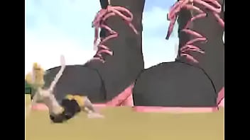 Preview 2 of Sttodint Sex - giantess mmd poke girls 1