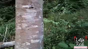 Preview 1 of India Doggy Chubby - Busty Bitch Blowjob Outdoor Big Dick and Swallow Cum