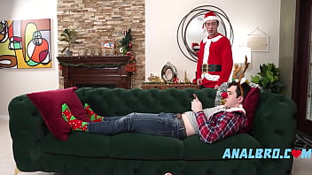 Preview 1 of Natalie Hust - Christmas Wishlist To Fuck Step Bro Checked Off