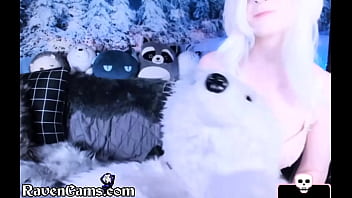 Preview 3 of Deis Tube Com - Busty Pale Babe Teasing Strangers Online