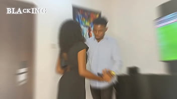 Preview 1 of Hot Czech Secretary - House Agent Convinces Her Client To Rent An Office Space With Her Pussy