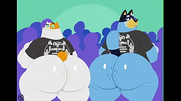 Preview 2 of Hard Painful Gangbang - Big Ass Furry