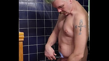 Preview 1 of Mature Big Brest Horny Sex - Shower and Shaving