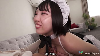 Preview 2 of Brazzers Xxxmas - Japanese chubby maid fucks with old guy.