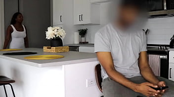 Preview 1 of Six Horny Guys Fuck Hot Girl - Feeding Lucy Haze