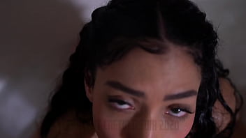 Preview 4 of Moms Eated Cream - Carmella Santos- Wet Shower fun with StepSister
