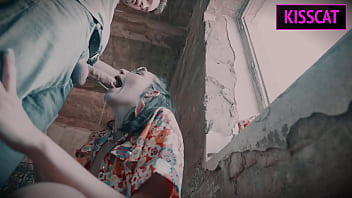 Preview 4 of Japanice Dauter - Stranger Ghost Called to Public Fuck Kisscat in an Abandoned House