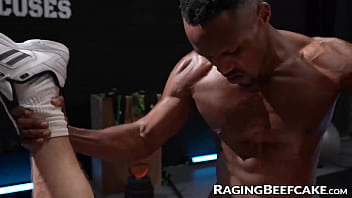 Preview 3 of Xnxx Vidyo Iran - Massive cock hunk Andre performs analingus on Cadens hole