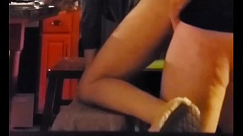 Preview 1 of Nak Gila Sekolah - Fucking slut after dinner and cumming on her ass.