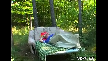 Preview 1 of Public Fetish Gang - Amazing teen Stephie in erotic scenery
