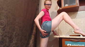 Preview 1 of Mom And Other Boy - Astonishing aunt with a big ass loves masturbating