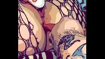 Preview 4 of Sex Me Boobs - First time with the Slink MDL and she took almost 20.5 inches! (Comic Book Style)