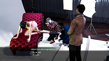 Preview 4 of You Tg - Fashion Business - Monica Model Photoshoot #5