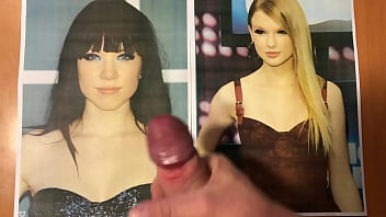Preview 3 of Japanese Big Tits And Young Boy - cumshot tribute championship final round 15 - Carly Rae Jepsen vs. Taylor Swift