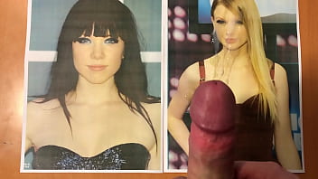 Preview 4 of Japanese Big Tits And Young Boy - cumshot tribute championship final round 15 - Carly Rae Jepsen vs. Taylor Swift