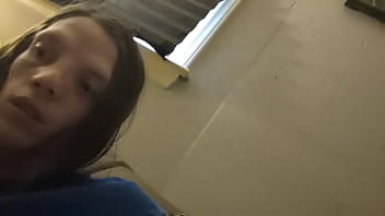 Preview 3 of Skype Sexy - Fun with big black dildo
