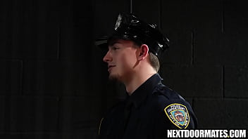 Preview 2 of Babe Ri - Hot gay hunk bribing a jail guard | Roman Todd &amp_ Masyn Thorne