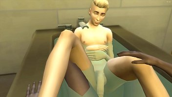 Preview 2 of Secret Sex Sleeping Time - He Fucks His Own In The Bathroom Animation