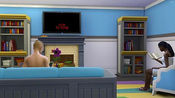 Preview 1 of Secret Sex Sleeping Time - He Fucks His Own In The Bathroom Animation