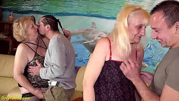 Preview 1 of Katrin Hansen - rough mature anal groupsex party orgy