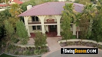 Preview 1 of Extra Small Asian Teen Porn - Steamy softcore swinger sex in the hot tub with a horny amateur couple.