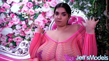 Preview 1 of Song In Urdu - Horny Fat Cutie Rose D Kush Satisfies Herself Riding a Silicon Dick