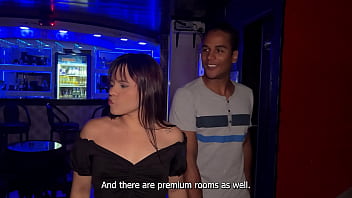 Preview 1 of Arab Yaman Sex - Interracial Threesome with my VIP client and my Boss in the Club Pool,  Rough sex,  BBC and cum in my mouth! Naty Delgado,  Karol duque &amp_ Mr. Matamorros