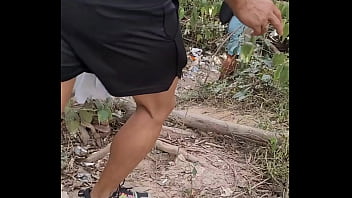Preview 2 of Massage Pornstar Video - CASAL DOTADOS ME FODE NO PARQUE