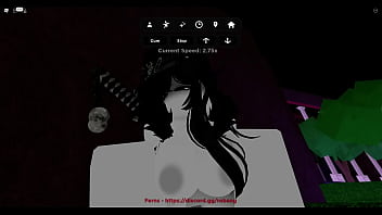 Preview 3 of Amber Cutie Young Girl - Emo slut gets fuck hard in roblox condo