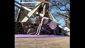 Preview 2 of X Art Tinn - Enjoy to stretch in the sun - you too ?