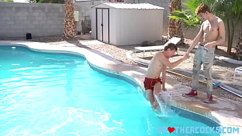 Preview 1 of Hi Fi Bf Xxx - Getting My Stepbrother Wet-Jack Bailey,  Daniel Hausser