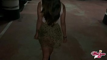 Preview 1 of Fat Belly Teen - Quick Sex in the car with the best friend of my boyfriend and he cums inside me