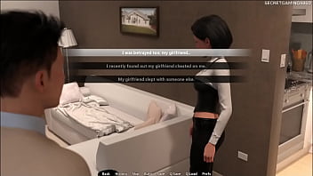 Preview 2 of Japabese Taboo - A Lonely MILF seduces a Horny man who rents her apartment| Hot Landlady SUCKS &amp_ FUCKS her Tenant - Landlady 3D Porn Game