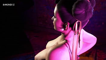 Preview 2 of Girls Rough To Boys - CHUN LI SEXY MOD NUDE HENTAI - baronex z