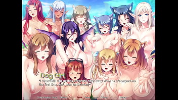 Preview 4 of Ag 16 Df - Monster Girl Breeder ep6 - Fucking dark elfs,  half elfs,  doggirls,  catgirls