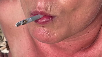 Preview 4 of First Purn - Smoking Cigarettes on the Beach... at day and in Sunset