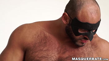 Preview 1 of Nikkei Boobs - Huge masked and muscular Thomas Friedl fucks a fleshlight