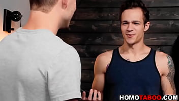 Preview 2 of Ariana Marie Hot Sexy Video - Hot gay step-brothers fuck bareback