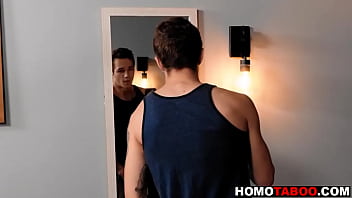 Preview 1 of Ariana Marie Hot Sexy Video - Hot gay step-brothers fuck bareback