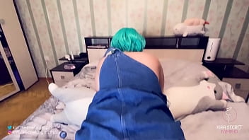 Preview 3 of Huge Ass Russian Baby Ass - Young Fit Milf is crazy about Big Dicks. This is what she does when her husband is away