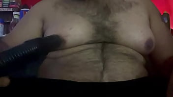 Preview 3 of 2 Bbws Tacke One Lukey Man - Suction on moob cups